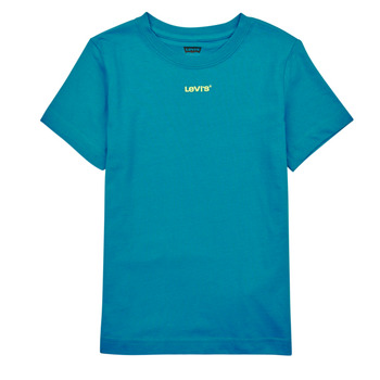 vaatteet Pojat Lyhythihainen t-paita Levi's  MY FAVORITE TEE Sininen