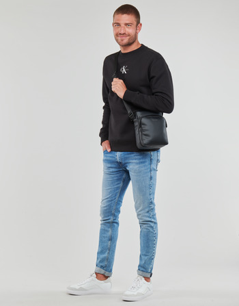 Calvin Klein Jeans MONOLOGO CREW NECK Musta