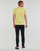 vaatteet Miehet Lyhythihainen t-paita Calvin Klein Jeans MONOLOGO REGULAR TEE Keltainen