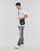 vaatteet Miehet Lyhythihainen t-paita Calvin Klein Jeans VARSITY CURVE LOGO T-SHIRT Valkoinen