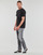 vaatteet Miehet Lyhythihainen t-paita Calvin Klein Jeans MIX MEDIA POCKET TEE Musta