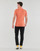 vaatteet Miehet Lyhythihainen poolopaita Calvin Klein Jeans TIPPING SLIM POLO Oranssi