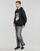 vaatteet Miehet Svetari Calvin Klein Jeans CONNECTED LAYER LANDSCAPE HOODIE Musta