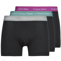 Alusvaatteet Miehet Bokserit Calvin Klein Jeans TRUNK X3 Musta