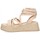 kengät Naiset Sandaalit ja avokkaat Etika 69788 Beige