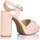 kengät Naiset Sandaalit ja avokkaat Xti 45291 Vaaleanpunainen