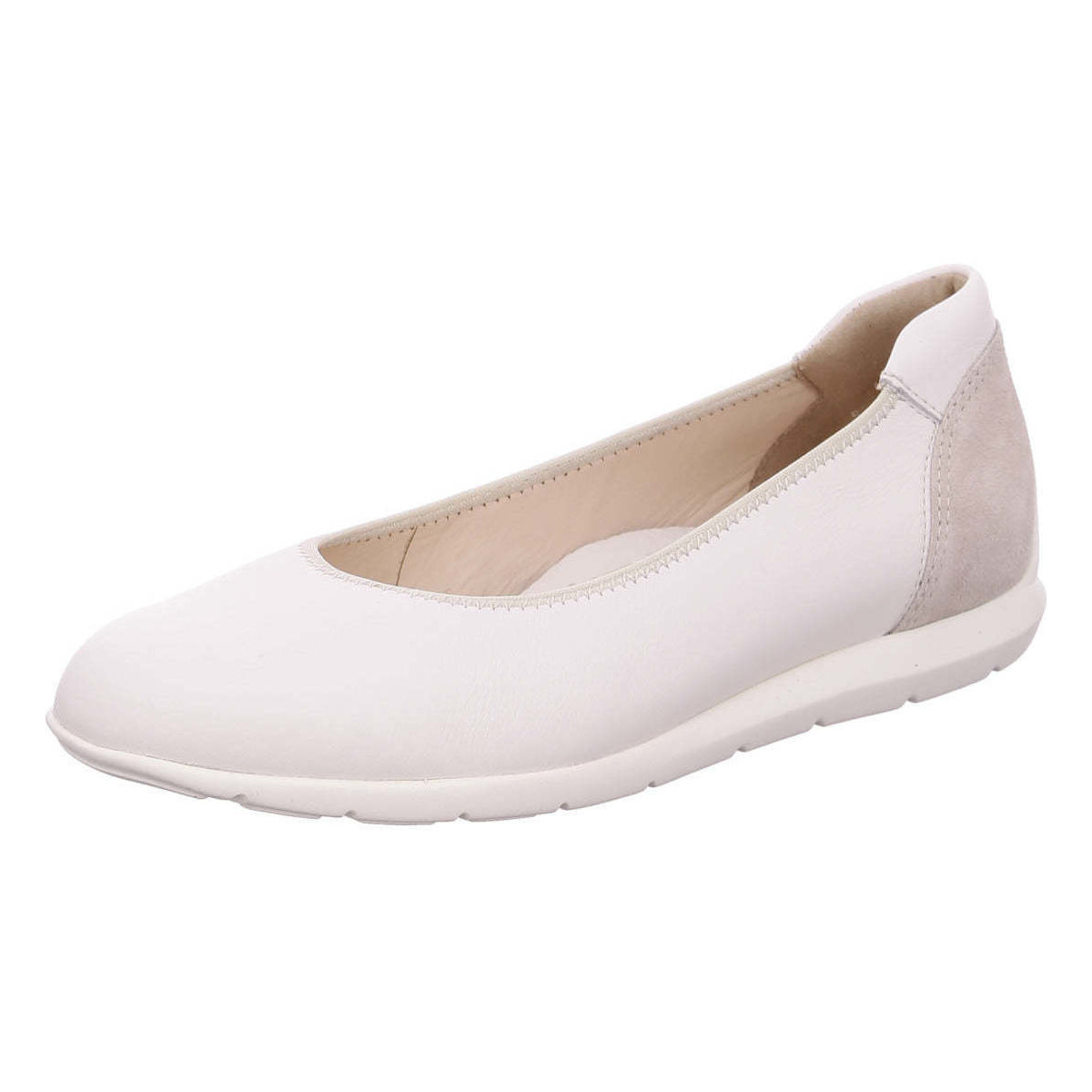 kengät Naiset Balleriinat Ara Sardinia Valkoinen