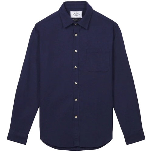 vaatteet Miehet Pitkähihainen paitapusero Portuguese Flannel Teca Shirt - Navy Sininen
