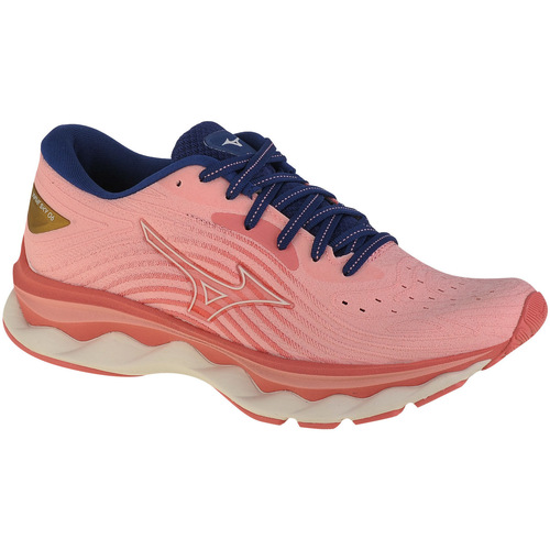 kengät Naiset Juoksukengät / Trail-kengät Mizuno Wave Sky 6 Vaaleanpunainen