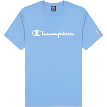 vaatteet Miehet Lyhythihainen t-paita Champion  Sininen