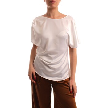 vaatteet Naiset Paitapusero / Kauluspaita Manila Grace C316PU Valkoinen