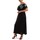 vaatteet Naiset Puvun housut Desigual 23SWVW55 Musta