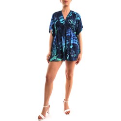 vaatteet Naiset Shortsit / Bermuda-shortsit Desigual 23SWMW18 Sininen
