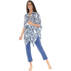 vaatteet Naiset pyjamat / yöpaidat Christian Cane VALERY Sininen