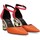 kengät Naiset Sandaalit ja avokkaat Exé Shoes SARA 210 Oranssi