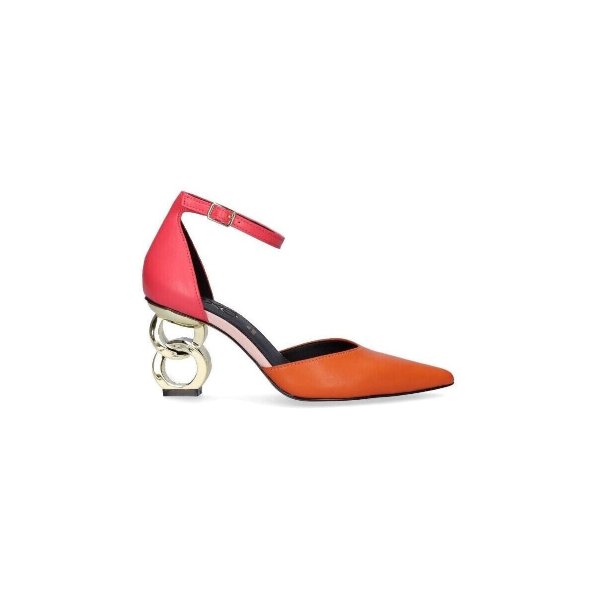kengät Naiset Sandaalit ja avokkaat Exé Shoes SARA 210 Oranssi