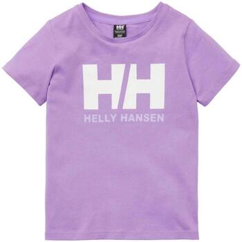 vaatteet Tytöt Lyhythihainen t-paita Helly Hansen  Violetti