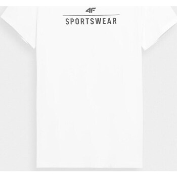 vaatteet Miehet Lyhythihainen t-paita 4F TSM039 Valkoinen