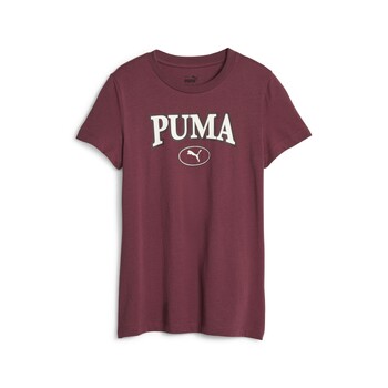 vaatteet Tytöt Lyhythihainen t-paita Puma PUMA SQUAD GRAPHIC TEE G Violetti