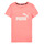 vaatteet Tytöt Lyhythihainen t-paita Puma ESS LOGO TEE G Vaaleanpunainen
