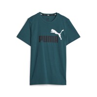 vaatteet Pojat Lyhythihainen t-paita Puma ESS+ 2 COL LOGO TEE B Vihreä / Tumma