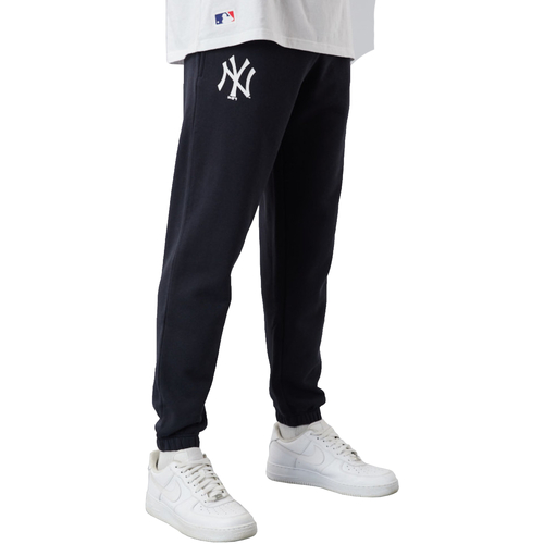 vaatteet Miehet Verryttelyhousut New-Era MLB Team New York Yankees Logo Jogger Sininen