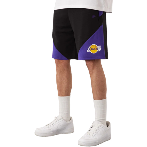 vaatteet Miehet Caprihousut New-Era NBA Team Los Angeles Lakers Short Musta