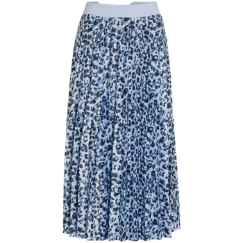 vaatteet Naiset Hame Vila Noos Skirt Nitban - Kentucky Blue Sininen