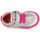 kengät Tytöt Korkeavartiset tennarit Agatha Ruiz de la Prada LUCKY Hopea / Vaaleanpunainen