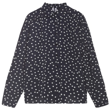 vaatteet Naiset Topit / Puserot Wild Pony Shirt 41210 - Polka Dots Musta