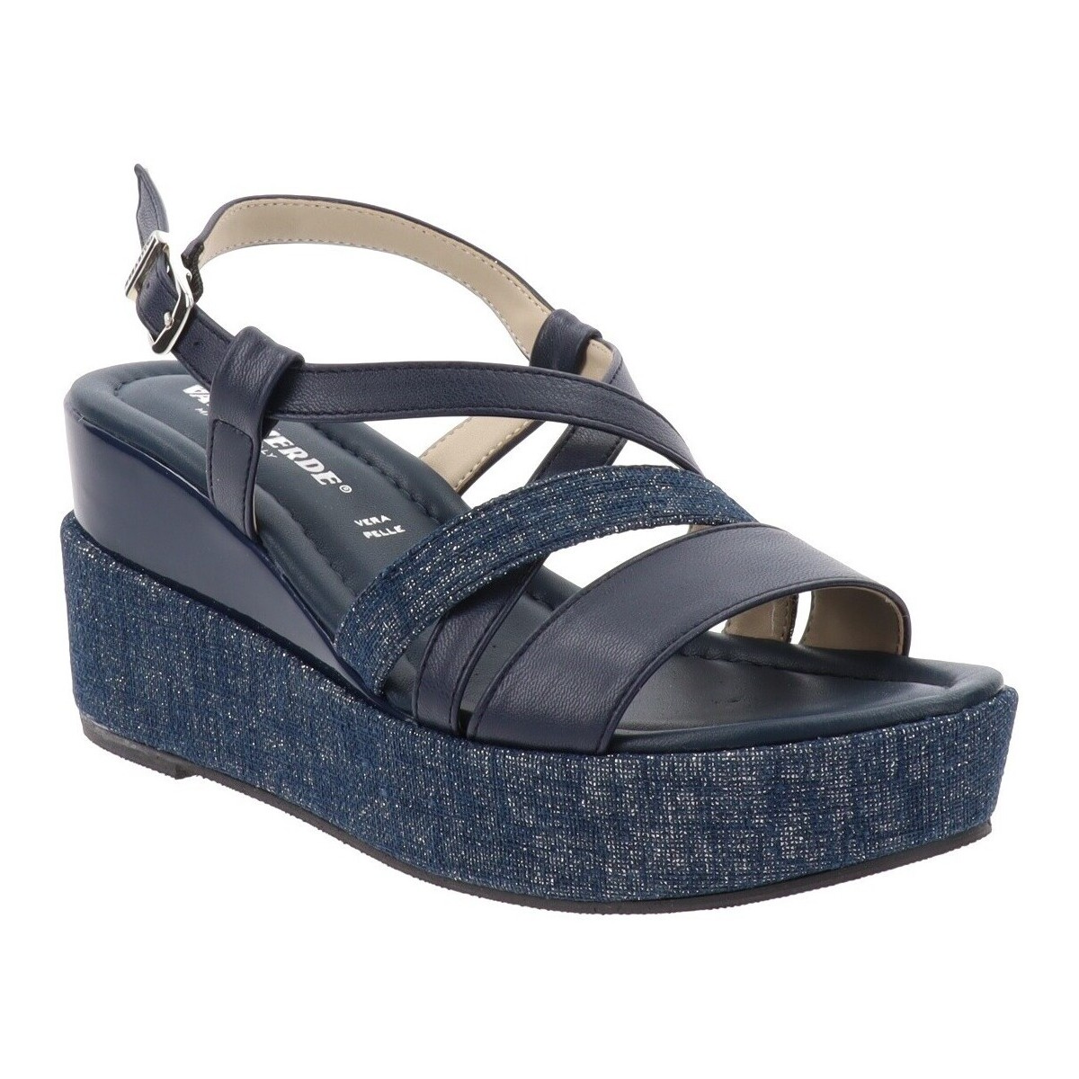 kengät Naiset Sandaalit ja avokkaat Valleverde VV-32430 Sininen