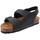 kengät Miehet Sandaalit ja avokkaat Valleverde VV-VH39910 Musta