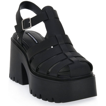 kengät Naiset Sandaalit ja avokkaat Windsor Smith ETERNITY BLACK LEATHER Musta