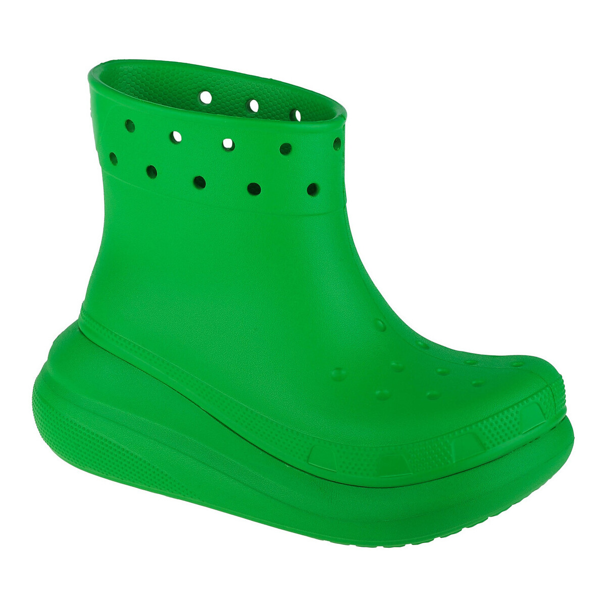 kengät Naiset Kumisaappaat Crocs Classic Crush Rain Boot Vihreä