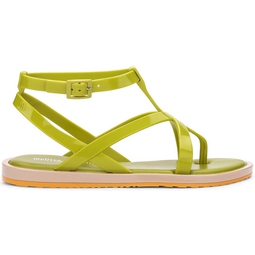 kengät Naiset Sandaalit ja avokkaat Melissa Cancun+Salinas - Green Vihreä