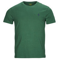 vaatteet Miehet Lyhythihainen t-paita Polo Ralph Lauren T-SHIRT AJUSTE EN COTON Vihreä