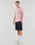 vaatteet Miehet Lyhythihainen t-paita Polo Ralph Lauren T-SHIRT AJUSTE EN COTON Vaaleanpunainen