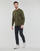vaatteet Miehet T-paidat pitkillä hihoilla Polo Ralph Lauren TSHIRT MANCHES LONGUES EN COTON Khaki