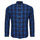 vaatteet Miehet Pitkähihainen paitapusero Polo Ralph Lauren CHEMISE COUPE DROITE EN FLANELLE Sininen / Musta
