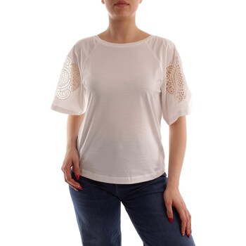vaatteet Naiset Lyhythihainen t-paita Max Mara ARMENIA Valkoinen