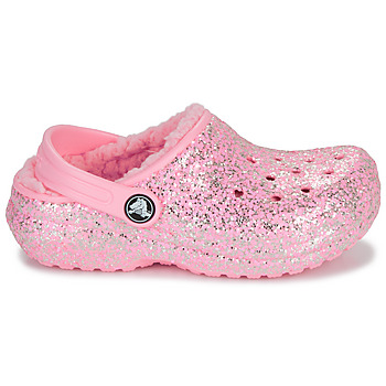 Crocs Classic Lined Glitter Clog K Vaaleanpunainen