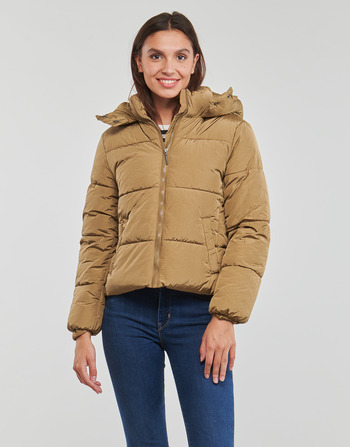Only ONLCALLIE FITTED PUFFER JACKET CC OTW Beige