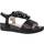 kengät Naiset Sandaalit ja avokkaat Stonefly 110303S EVE Musta