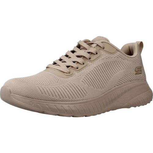 kengät Naiset Tennarit Skechers BOBS SQUAD CHAOS FACE OFF Beige