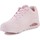 kengät Naiset Matalavartiset tennarit Skechers Uno Spread The Love 155507-LTPK Vaaleanpunainen