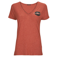 vaatteet Naiset Lyhythihainen t-paita Ikks BX10385 Punainen