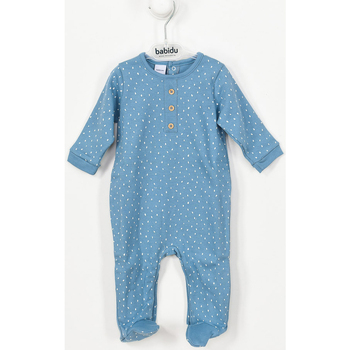 vaatteet Lapset pyjamat / yöpaidat Babidu 10174-AZUL Sininen