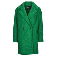 vaatteet Naiset Paksu takki Desigual LONDON Vihreä