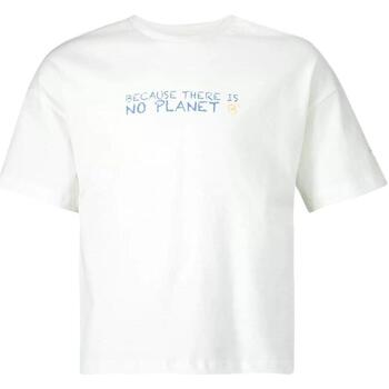 vaatteet Tytöt Lyhythihainen t-paita Ecoalf  Valkoinen