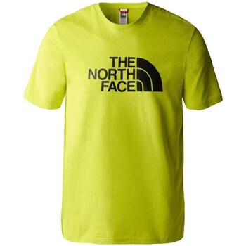 vaatteet Miehet Lyhythihainen t-paita The North Face M SS Easy Tee Keltainen